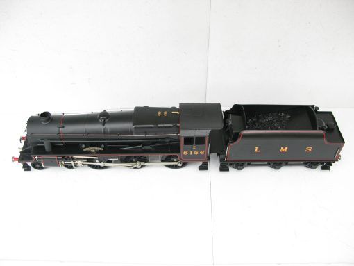 Ace 0 Gauge Modern issue E/19 LMS Satin black 4-6-0 Loco & Tender class 5MT Black 5 'Ayrshire Yeomanry' No.5156, 2/3-rail electric - Boxed - Image 7