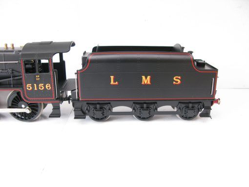 Ace 0 Gauge Modern issue E/19 LMS Satin black 4-6-0 Loco & Tender class 5MT Black 5 'Ayrshire Yeomanry' No.5156, 2/3-rail electric - Boxed - Image 8