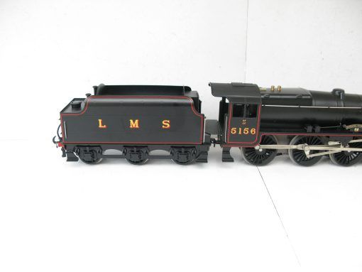 Ace 0 Gauge Modern issue E/19 LMS Satin black 4-6-0 Loco & Tender class 5MT Black 5 'Ayrshire Yeomanry' No.5156, 2/3-rail electric - Boxed - Image 11