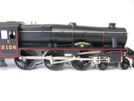Ace 0 Gauge Modern issue E/19 LMS Satin black 4-6-0 Loco & Tender class 5MT Black 5 'Ayrshire Yeomanry' No.5156, 2/3-rail electric - Boxed - Image 13