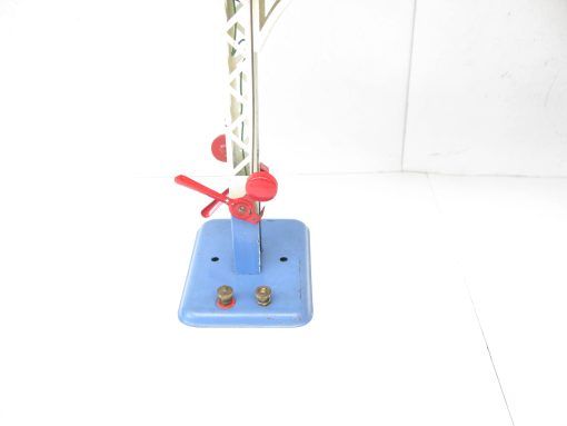 Hornby 0 Gauge E2E Signal Gantry Home version Circa 1935/37 - Boxed - Image 6