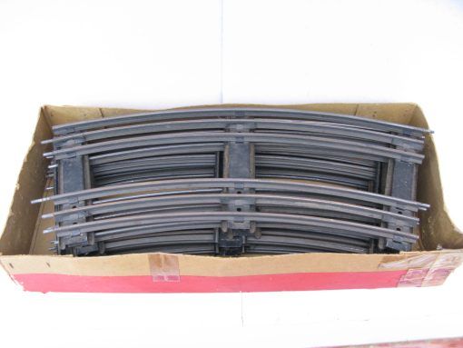 Hornby 0 Gauge Tinplate 3-Rail electric Double Curves Box (6 ) - Boxed (complete circle 2 boxes - 6 per box) - Image 3