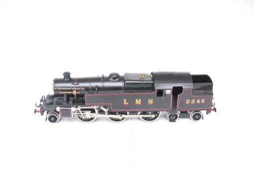 Ace 0 Gauge Modern issue E/08 LMS Lined black 2-6-4 Stanier Tank Loco class No.2546, 2/3-rail electric - Boxed with outer mailer - Image 2