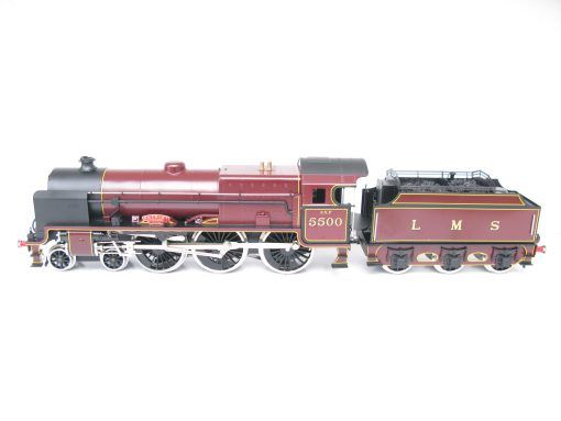 Ace 0 Gauge Modern issue E/42 LMS Lined maroon 4-6-0 Loco & Tender Patriot class 'Patriot' No.5500,  2/3-rail electric - Boxed - Image 3