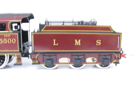Ace 0 Gauge Modern issue E/42 LMS Lined maroon 4-6-0 Loco & Tender Patriot class 'Patriot' No.5500,  2/3-rail electric - Boxed - Image 6