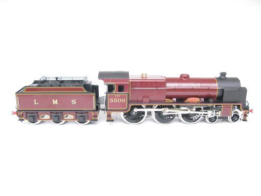 Ace 0 Gauge Modern issue E/42 LMS Lined maroon 4-6-0 Loco & Tender Patriot class 'Patriot' No.5500,  2/3-rail electric - Boxed - Image 10