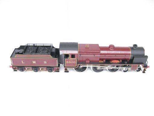 Ace 0 Gauge Modern issue E/42 LMS Lined maroon 4-6-0 Loco & Tender Patriot class 'Patriot' No.5500,  2/3-rail electric - Boxed - Image 11
