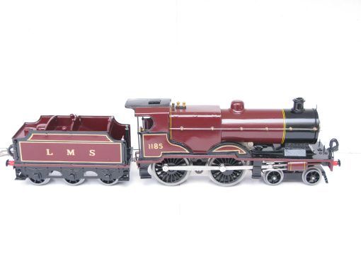 Hornby 0 Gauge E220 Special Loco & Tender LMS Maroon 'COMPOUND' No.1185, 3-rail 20 volt electric - unboxed - Image 6