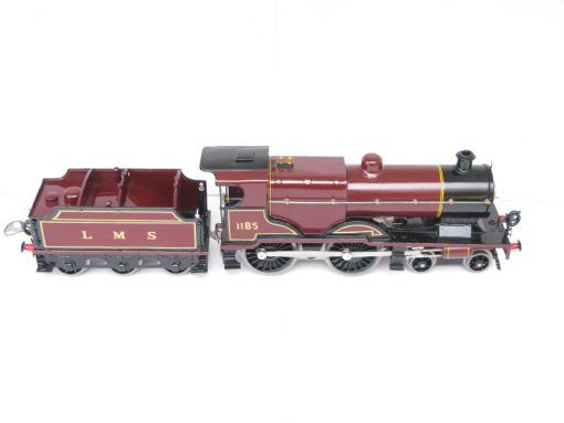 Hornby 0 Gauge E220 Special Loco & Tender LMS Maroon 'COMPOUND' No.1185, 3-rail 20 volt electric - unboxed - Image 7