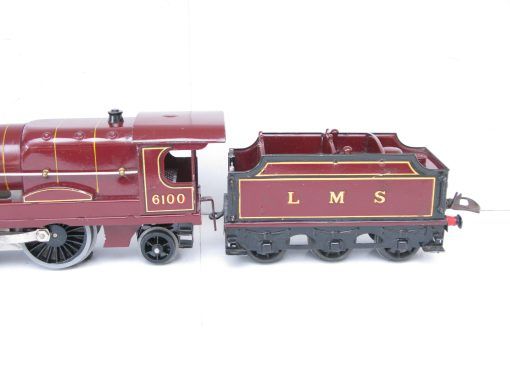 Hornby 0 Gauge E320 Loco & Tender LMS Maroon 'ROYAL SCOT' No.6100, 3-rail 20 volt electric - unboxed - Image 4