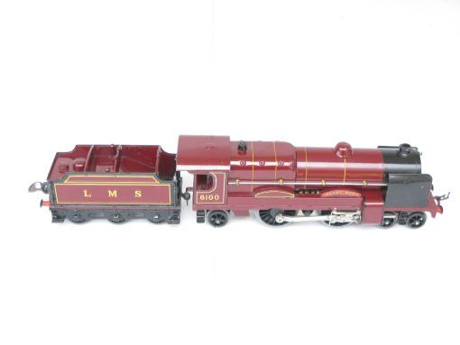 Hornby 0 Gauge E320 Loco & Tender LMS Maroon 'ROYAL SCOT' No.6100, 3-rail 20 volt electric - unboxed - Image 7