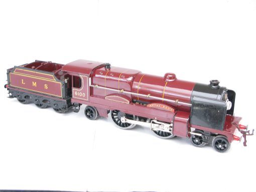 Hornby 0 Gauge E320 Loco & Tender LMS Maroon 'ROYAL SCOT' No.6100, 3-rail 20 volt electric - unboxed - Image 8