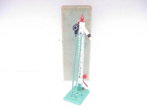 Hornby 0 Gauge 2E Single Arm Signal with screw fittings Circa 1938 - Boxed - Image 3