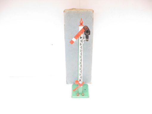 Hornby 0 Gauge 2E Single Arm Signal with screw fittings Circa 1938 - Boxed