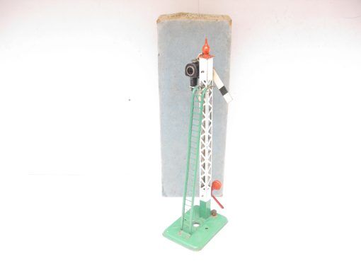 Hornby 0 Gauge 2E Single Arm Signal with screw fittings Circa 1938 - Boxed - Image 5