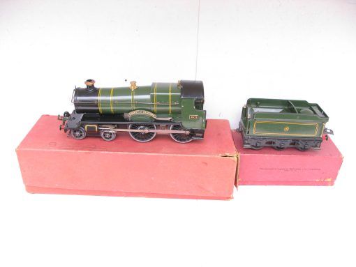 Hornby 0 Gauge E220 Special Loco & Tender GWR lined green 'COUNTY OF BEDFORD' No.3821, 3-rail 20 volt electric - Boxed - Image 2