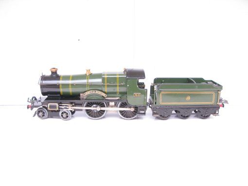 Hornby 0 Gauge E220 Special Loco & Tender GWR lined green 'COUNTY OF BEDFORD' No.3821, 3-rail 20 volt electric - Boxed - Image 4