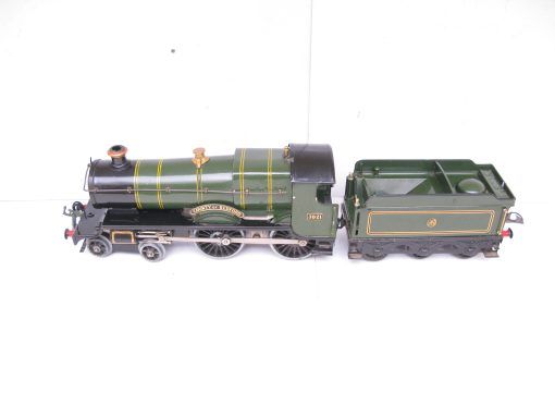 Hornby 0 Gauge E220 Special Loco & Tender GWR lined green 'COUNTY OF BEDFORD' No.3821, 3-rail 20 volt electric - Boxed - Image 5