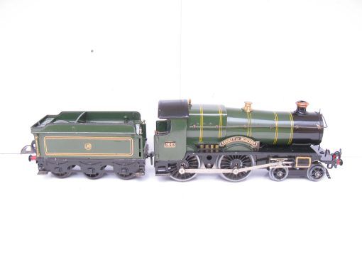 Hornby 0 Gauge E220 Special Loco & Tender GWR lined green 'COUNTY OF BEDFORD' No.3821, 3-rail 20 volt electric - Boxed - Image 11