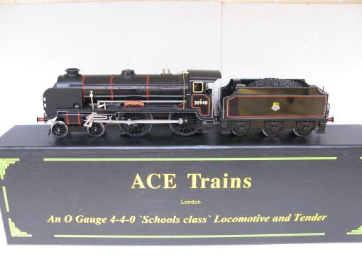 Ace 0 Gauge Modern issue E/10 BR Lined black Loco & Tender Schools class 'KING'S BRUTON' No.30940, 2/3-rail electric - Boxed - Image 2