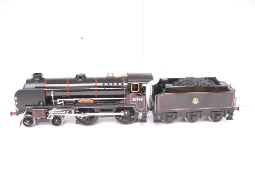 Ace 0 Gauge Modern issue E/10 BR Lined black Loco & Tender Schools class 'KING'S BRUTON' No.30940, 2/3-rail electric - Boxed - Image 3