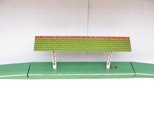 Hornby 0 Gauge E 'RIPON' Electric Island Platform with green base and ramps Circa 1934/35 - Boxed - Image 8