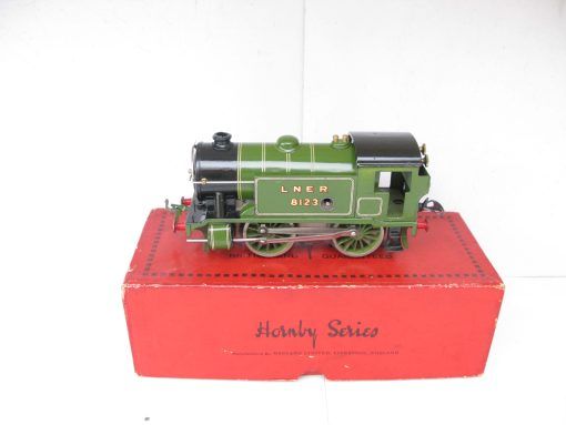 Hornby 0 Gauge No.1 Special Clockwork Special Tank Loco LNER Green No.8123 Circa 1933/35 - Boxed - Image 2