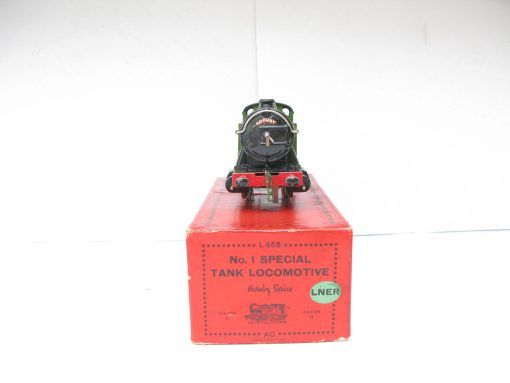 Hornby 0 Gauge No.1 Special Clockwork Special Tank Loco LNER Green No.8123 Circa 1933/35 - Boxed - Image 9