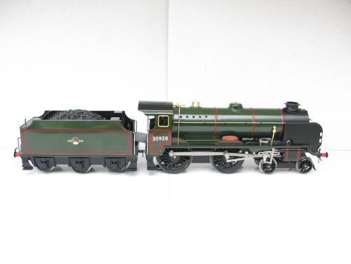 Ace 0 Gauge Modern issue E/10 BR Lined Green Loco & Tender Schools class 'STOWE' No.30928, 2/3-rail electric - Boxed - Image 9