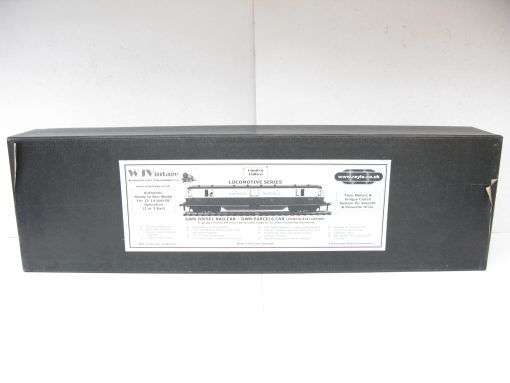 W J Vintage 0 Gauge Modern issue Limited Edition GWR Parcel Car (Chocolate & cream) No.34, 2/3-rail electric - Boxed - Image 2