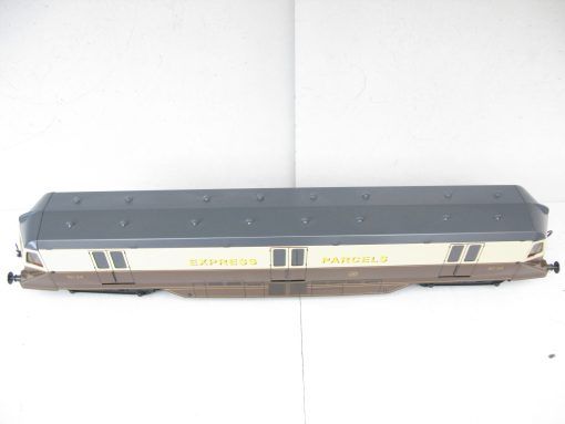 W J Vintage 0 Gauge Modern issue Limited Edition GWR Parcel Car (Chocolate & cream) No.34, 2/3-rail electric - Boxed - Image 5