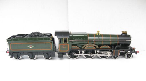 Ace 0 Gauge Modern issue E/7/2 BR (Ex GWR) Lined Green Loco & Tender Castle class 'ISAMBARD KINGDOM BRUNEL' No, 2/3-rail electric - Boxed - Image 8