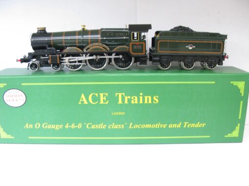 Ace 0 Gauge Modern issue E/7/2 BR (Ex GWR) Lined Green Loco & Tender Castle class 'ISAMBARD KINGDOM BRUNEL' No, 2/3-rail electric - Boxed - Image 12