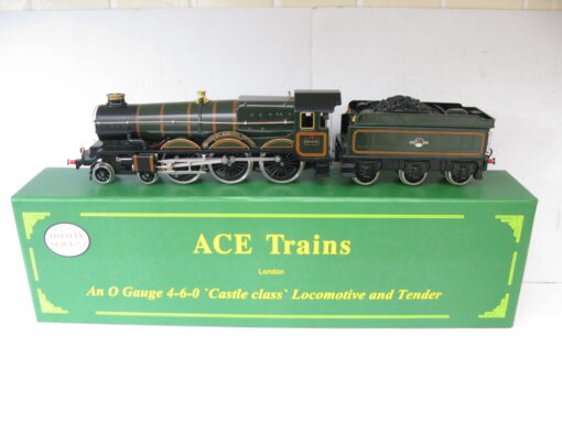 Ace 0 Gauge Modern issue E/7/2 BR (Ex GWR) Lined Green Loco & Tender Castle class 'ISAMBARD KINGDOM BRUNEL' No, 2/3-rail electric - Boxed - Image 13