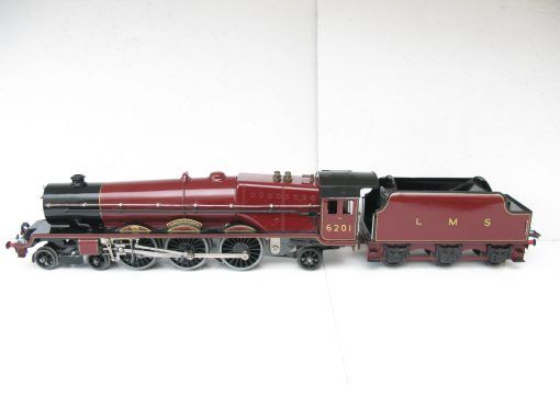 Hornby 0 Gauge 4-6-2 Loco & Tender LMS Lined Maroon 'Princess Elizabeth' No.6201, 3-rail 20 volt Electric - Boxed - Image 4