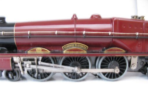Hornby 0 Gauge 4-6-2 Loco & Tender LMS Lined Maroon 'Princess Elizabeth' No.6201, 3-rail 20 volt Electric - Boxed - Image 5