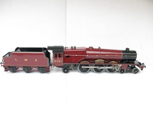 Hornby 0 Gauge 4-6-2 Loco & Tender LMS Lined Maroon 'Princess Elizabeth' No.6201, 3-rail 20 volt Electric - Boxed - Image 9