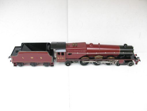 Hornby 0 Gauge 4-6-2 Loco & Tender LMS Lined Maroon 'Princess Elizabeth' No.6201, 3-rail 20 volt Electric - Boxed - Image 10