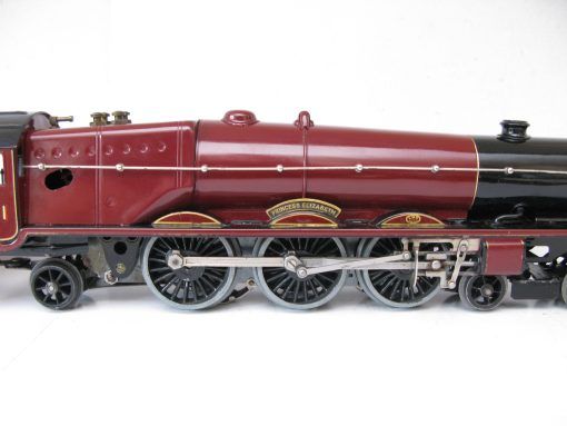 Hornby 0 Gauge 4-6-2 Loco & Tender LMS Lined Maroon 'Princess Elizabeth' No.6201, 3-rail 20 volt Electric - Boxed - Image 11