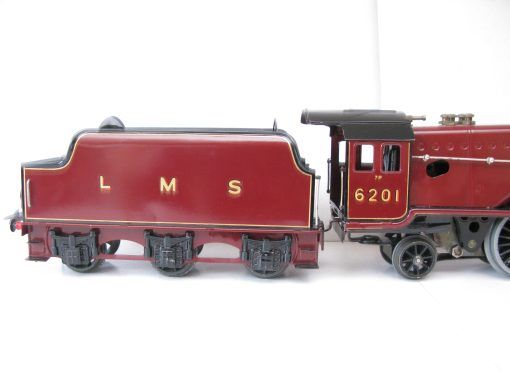 Hornby 0 Gauge 4-6-2 Loco & Tender LMS Lined Maroon 'Princess Elizabeth' No.6201, 3-rail 20 volt Electric - Boxed - Image 12