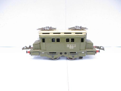 French Hornby 0 Gauge PO Overhead electric Style SNCF Locomotive, 3-rail electric - unboxed - Image 3