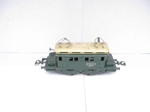 French Hornby 0 Gauge PO Overhead electric Style SNCF Locomotive, 3-rail electric - unboxed - Image 7