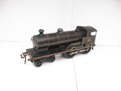 Bassett Lowke 0 Gauge 4-4-0 Locomotive & Tender LMS Lined Maroon 'George the Fifth', Clockwork - Image 2