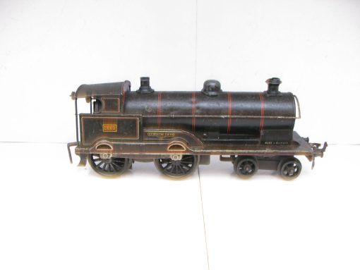 Bassett Lowke 0 Gauge 4-4-0 Locomotive & Tender LMS Lined Maroon 'George the Fifth', Clockwork - Image 4