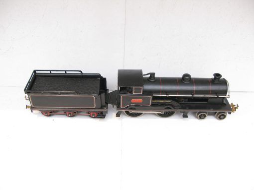 Bing for Bassett Lowke 0 Gauge 4-4-0 Locomotive & Tender LNWR Lined black 'FIRE QUEEN' No.1360, 3-rail electric - Image 5
