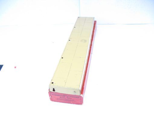 Hornby 0 Gauge Yellow/Cream Base Passenger Platform with Fencing & Nuts and Bolts Circa 1929/32 - Boxed - Image 6
