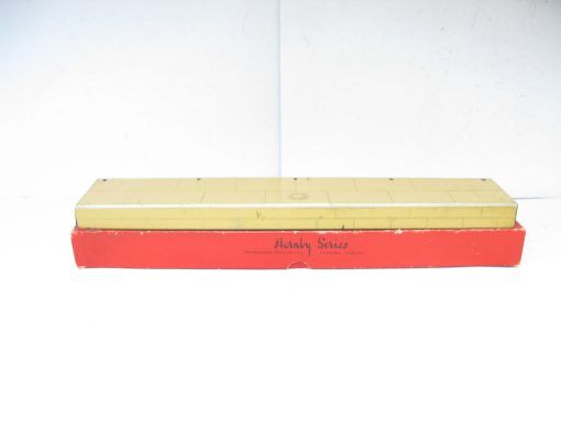 Hornby 0 Gauge Yellow/Cream Base Passenger Platform with Fencing & Nuts and Bolts Circa 1929/32 - Boxed - Image 7