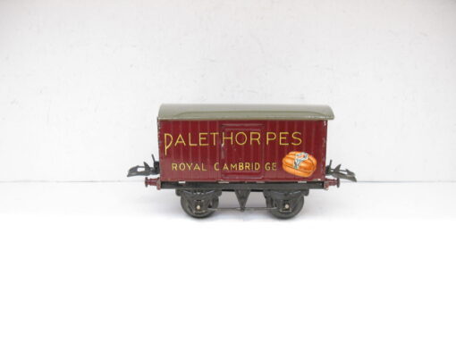 Hornby 0 Gauge 'PALETHORPES' Private owner Sausage van Circa 1938 - unboxed - Image 3