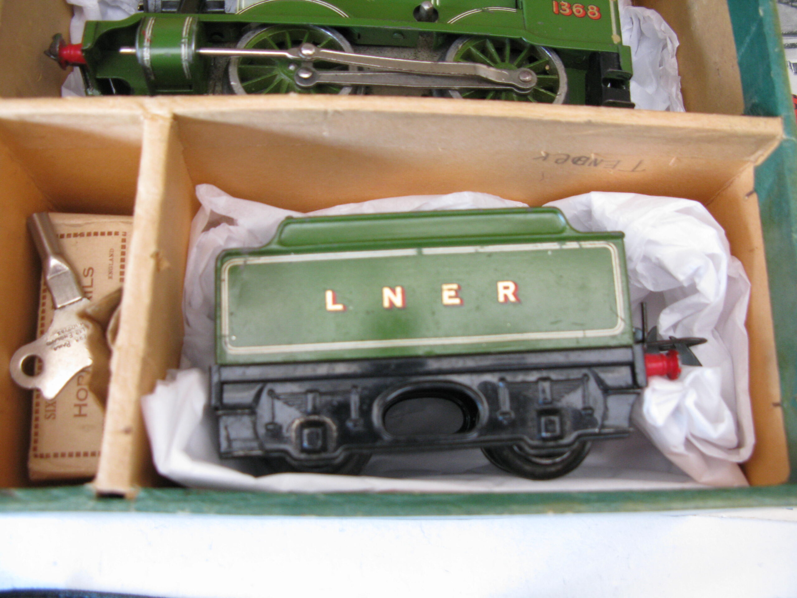 Hornby 0 Gauge Clockwork No.1 Special LNER No1 Goods Set Circa 1934 - Boxed - Image 6