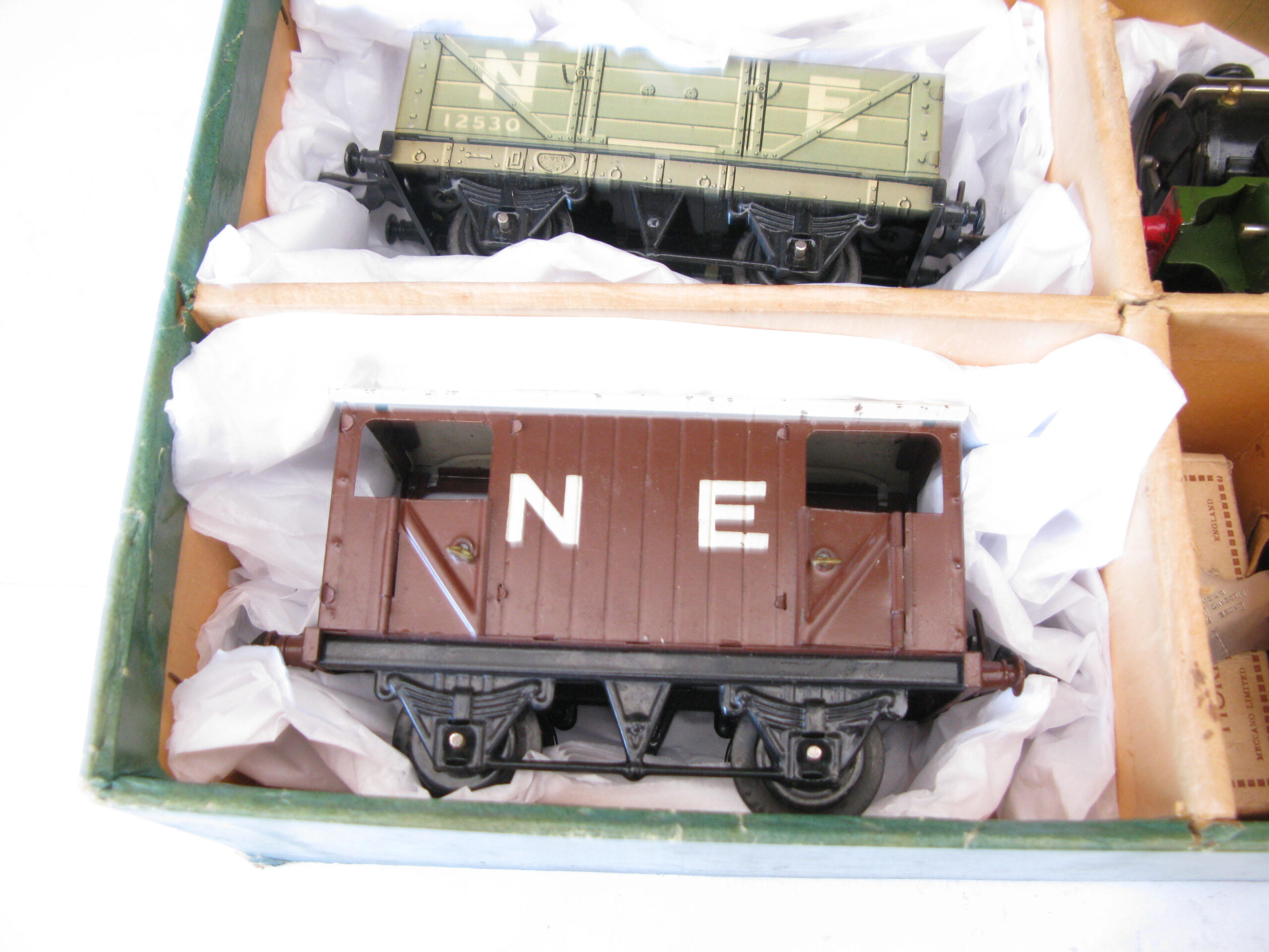 Hornby 0 Gauge Clockwork No.1 Special LNER No1 Goods Set Circa 1934 - Boxed - Image 7